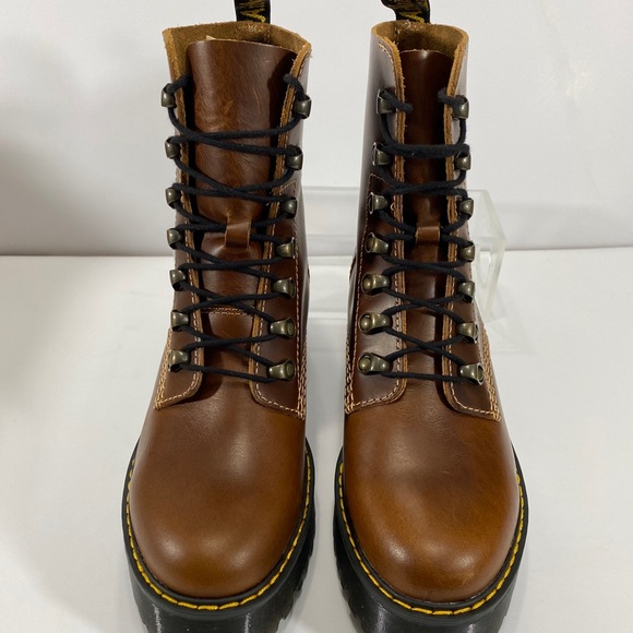 NEW- DR MARTENS LEONA ORLEANS HEEDED BOOTS - Picture 7 of 10
